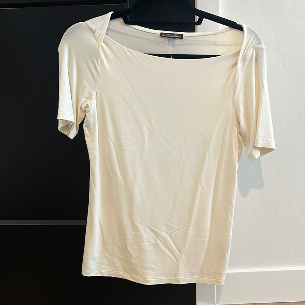 Off white Brooks Brothers top